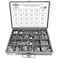 Boltsandnuts.Com Inch & Metric Stainless Steel Hex Nut, Lock Washer and Flat Washer Assortment - 1141 PCS Assortment Kit #219 - alternate 1